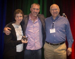Don and Laurie Cantor, co-owners of Lake Interiors Paint & Flooring in Chelan, WA, win the Star of the Summit Award